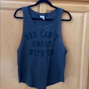 “You Can’t Sweat With Us” PINK Tank